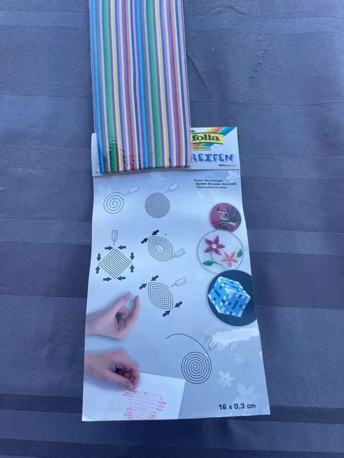 Bande de papier décoratif - photo numéro 2