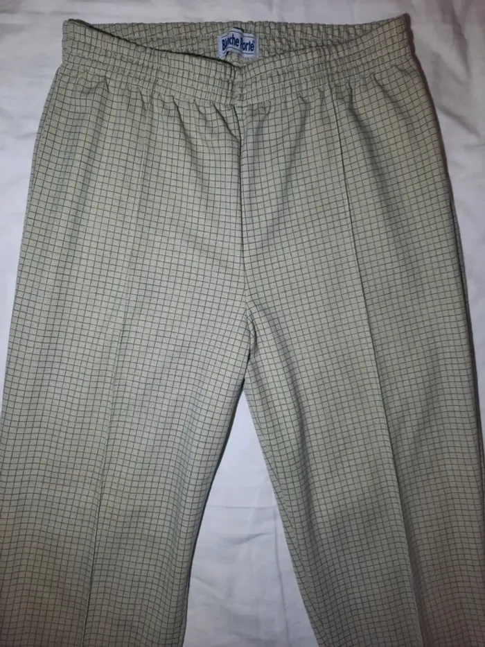 Pantalon vuntage blanche porte - photo numéro 7