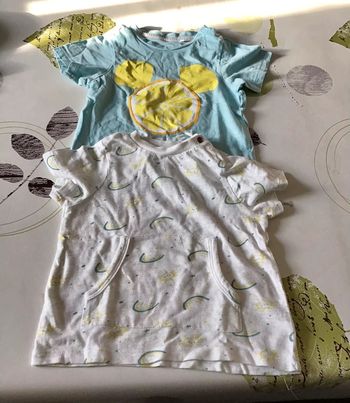 2 T Shirt taille 12 mois Orchestra