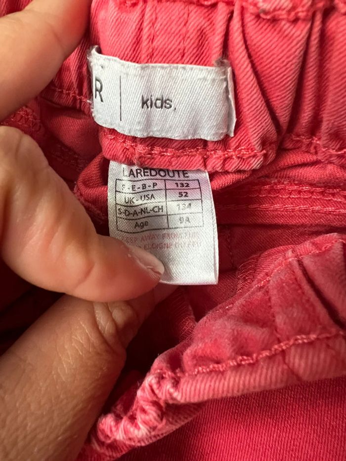 Pantalon jegging rose la redoute taille 9 ans - photo numéro 2