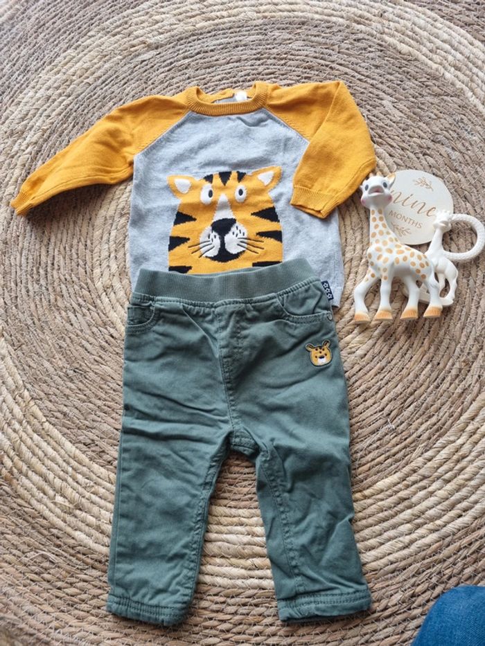 Ensemble bébé garçon 9mois