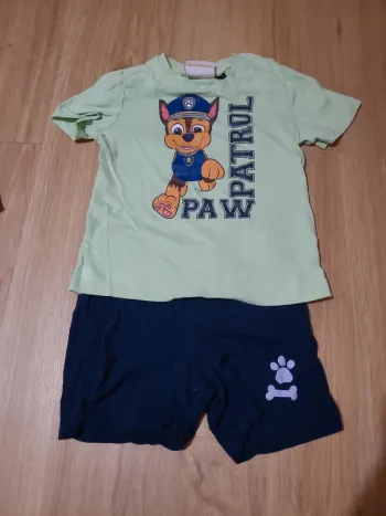 Pyjama short paw patrol pat patrouille