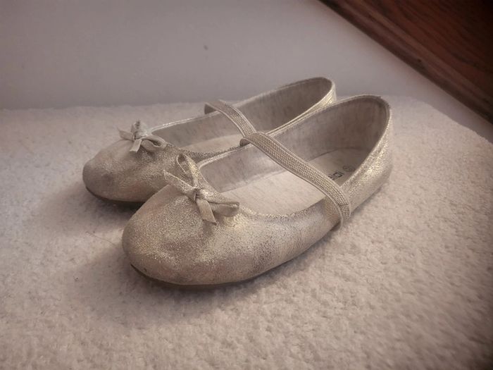 Ballerines dorées - photo numéro 2