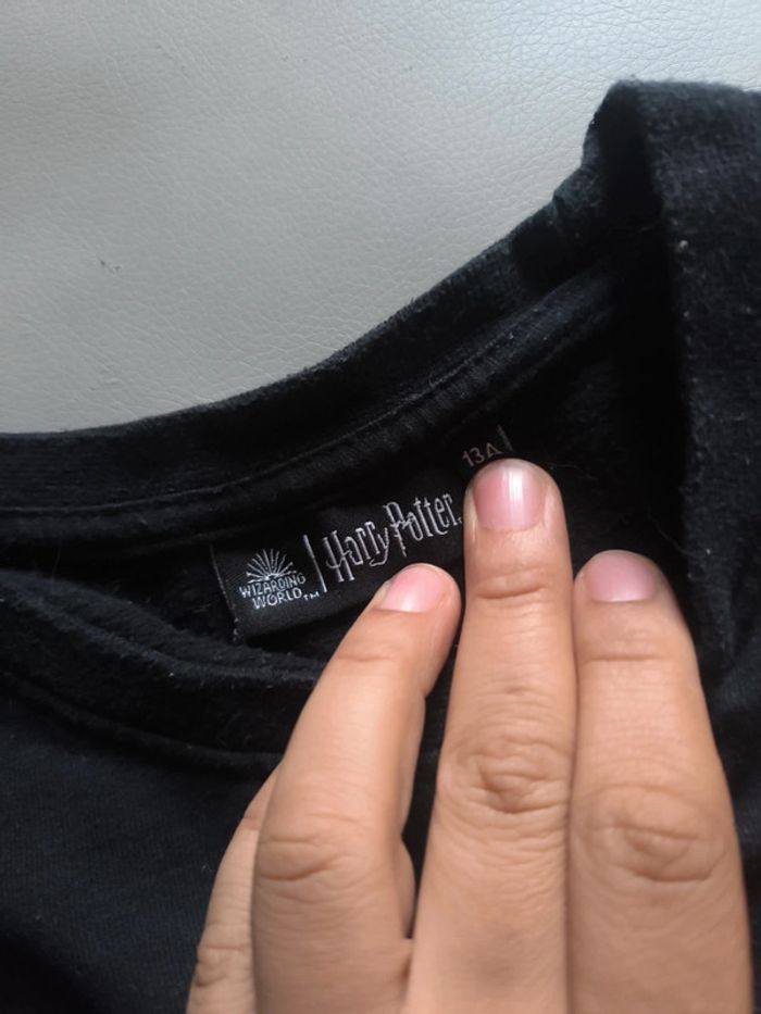 Sweat noir et rose pailleté Harry Potter - photo numéro 3