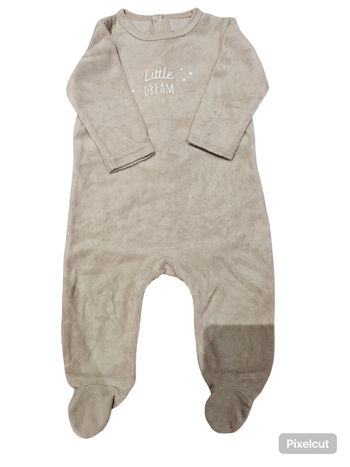 Pyjama velours, 6 mois