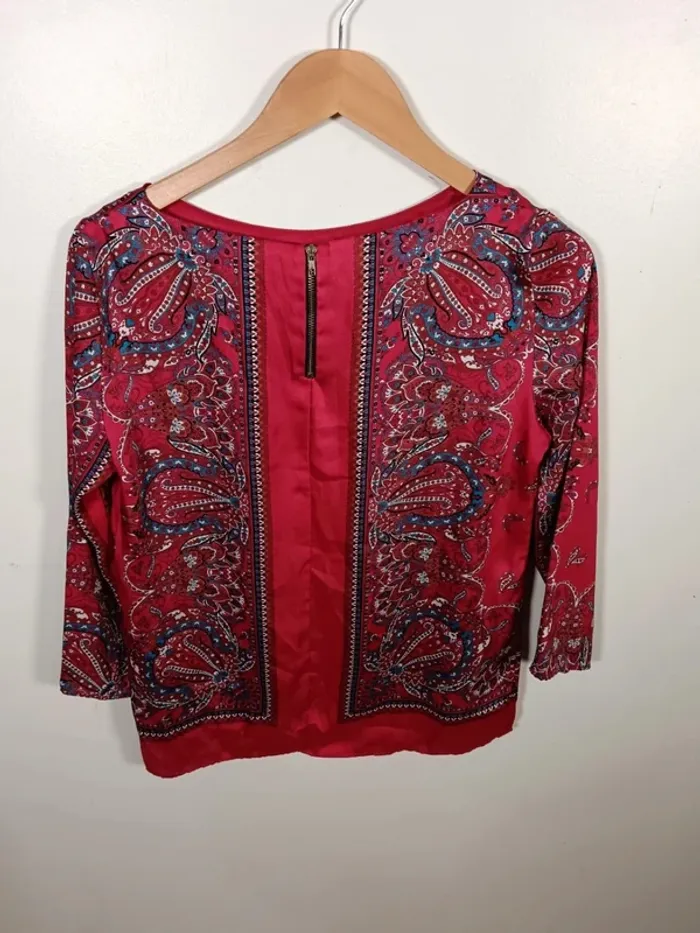 C19 blouse fushia Etam 38 - photo numéro 2