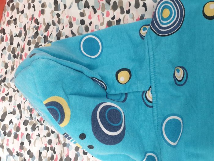 Gilet sweat chaud bleu 4 ans - photo numéro 8