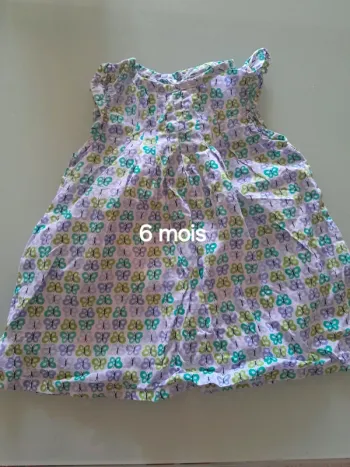 Robe fille 6mois