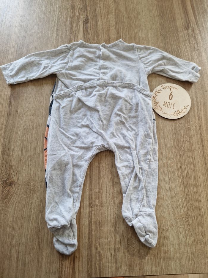 Pyjama / Grenouillère Bébé 6 Mois - Mickey Mouse Disney - photo numéro 3