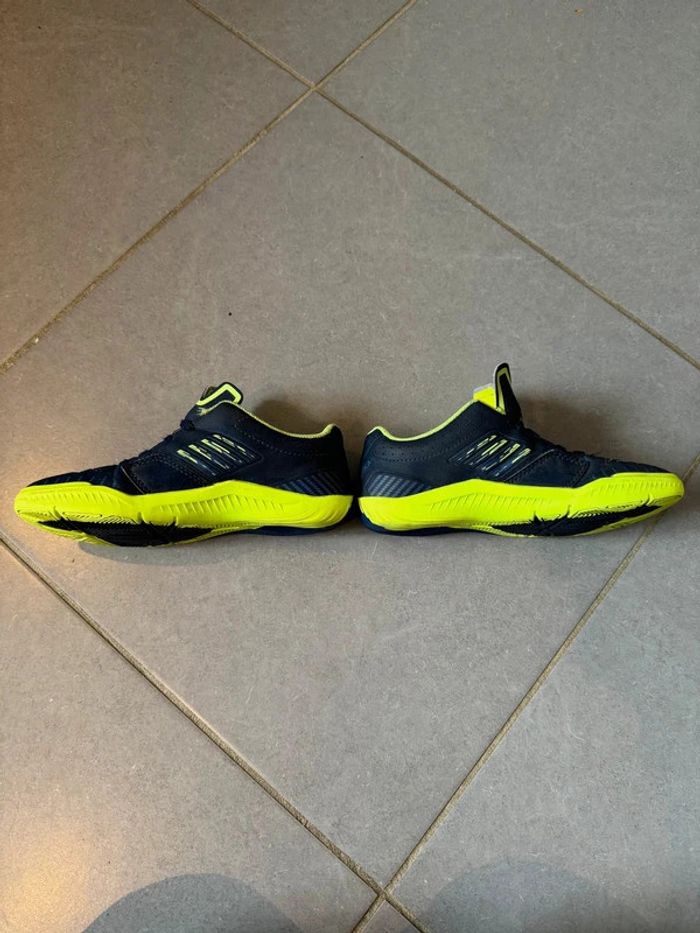 Baskets / Chaussures de football - Décathlon / Kipsta - Imviso ginka - Bleu marine - 31 - photo numéro 2