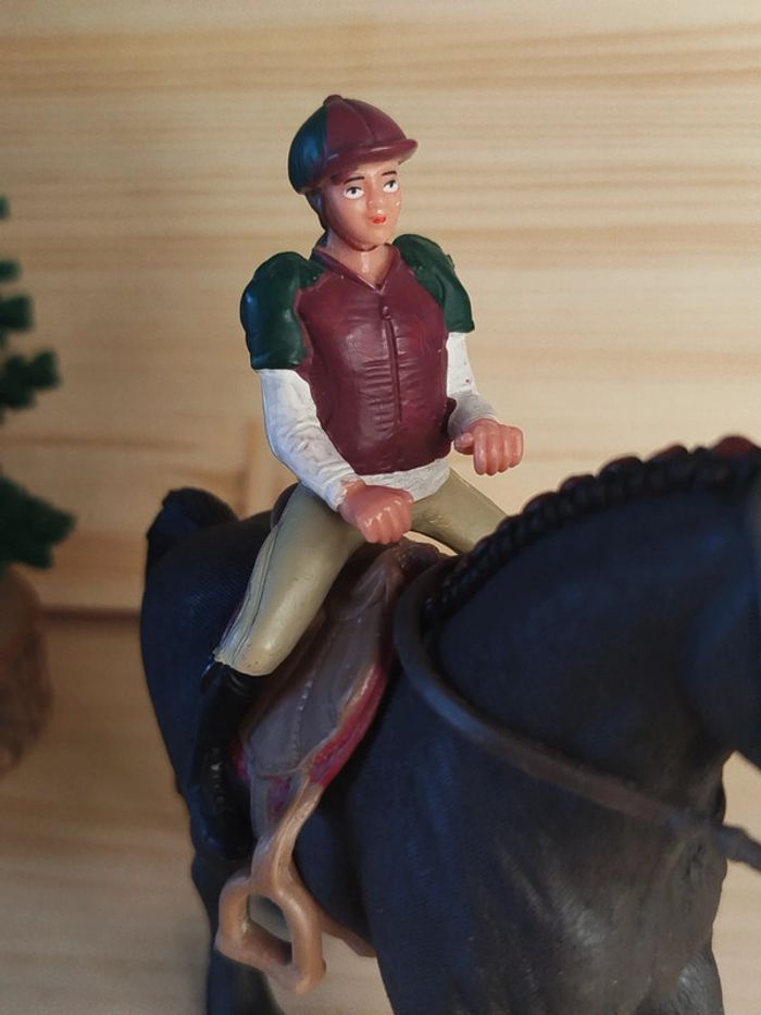 Schleich cavalière et jument Figurine Animal équidé - photo numéro 3