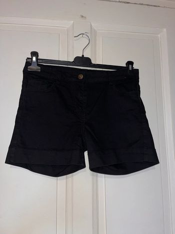 Short en jeans noir la halle 36