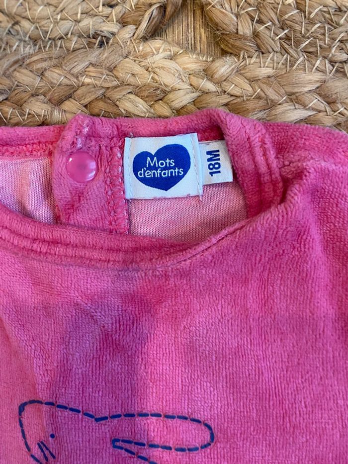 Pyjama fille 18 mois Mots d’enfants - photo numéro 2