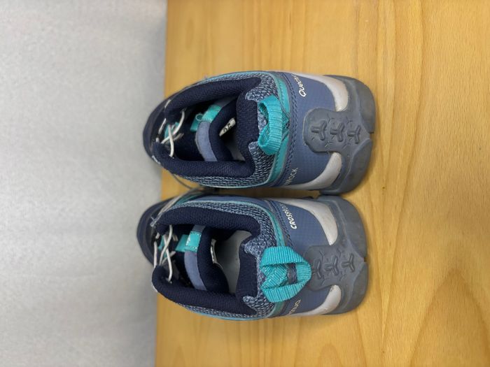 Chaussures imperméables de randonnée enfant avec lacet - CROSSROCK Quechua 36 - photo numéro 4