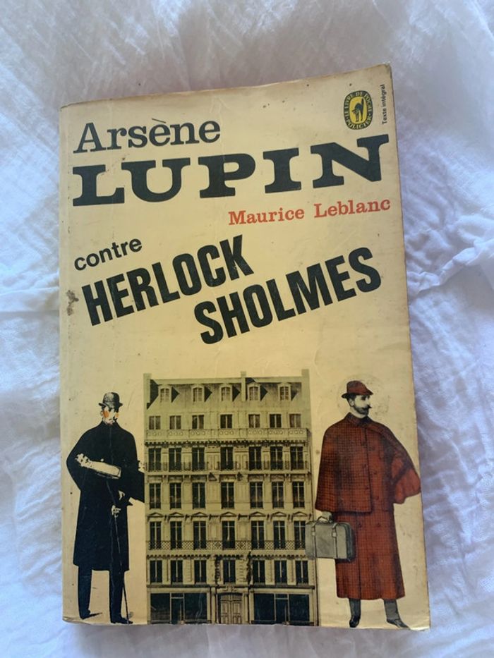 Livre Arsene lupin contre herlock sholmes