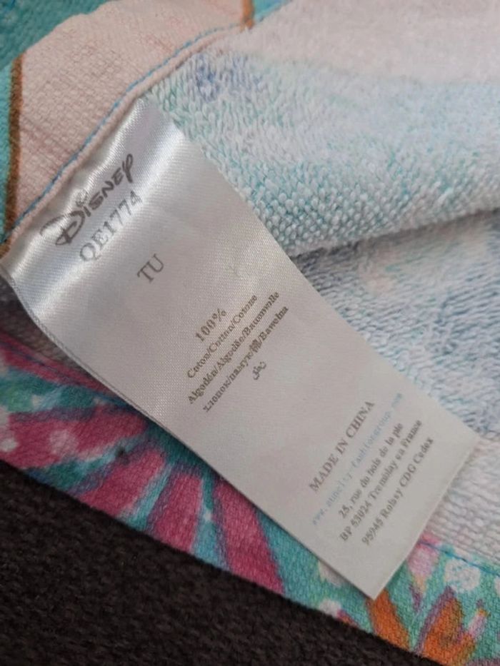 Sortie de bain / cape de bain La Reine des Neiges TU - photo numéro 3