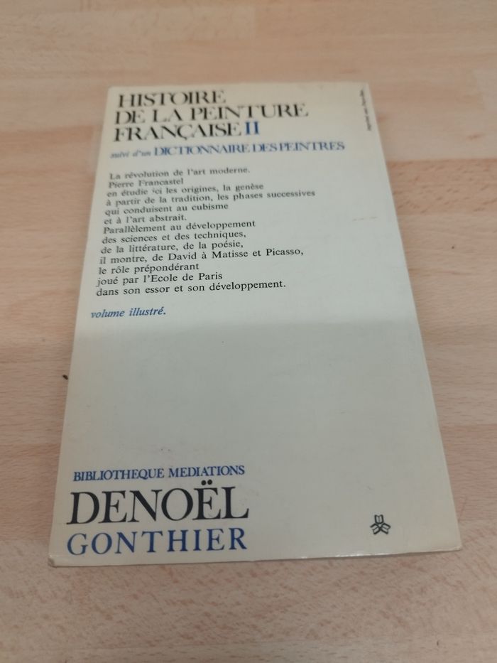 PIERRE FRANCASTEL HISTOIRE DE LA PEINTURE FRANÇAISE II

de David à Picasso - photo numéro 2