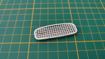 Calandre avant pièce détachée miniature Ferrari 250 testa rossa 1957 Burago Bburago 1/18 #B59