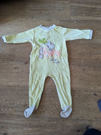 Dors bien mixte vert hippopotame 18 mois