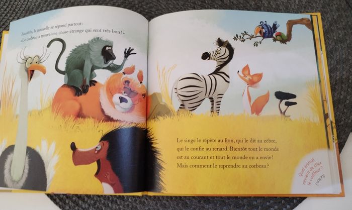 Livre "Le corbeau et le renard" neuf - photo numéro 4