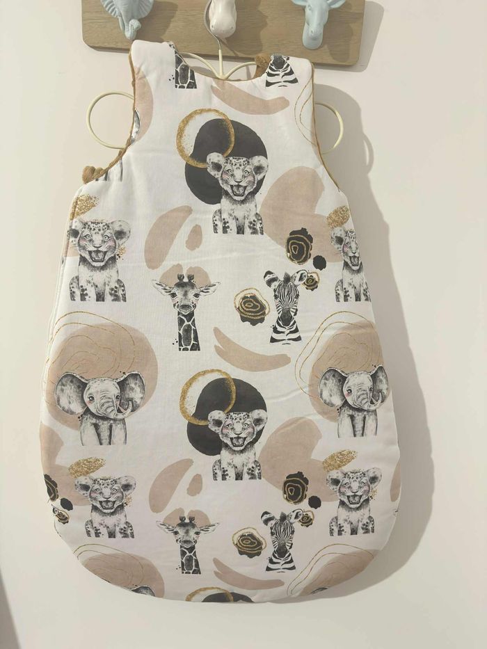 Gigoteuse hiver savane caramel naissance/6 mois - photo numéro 2