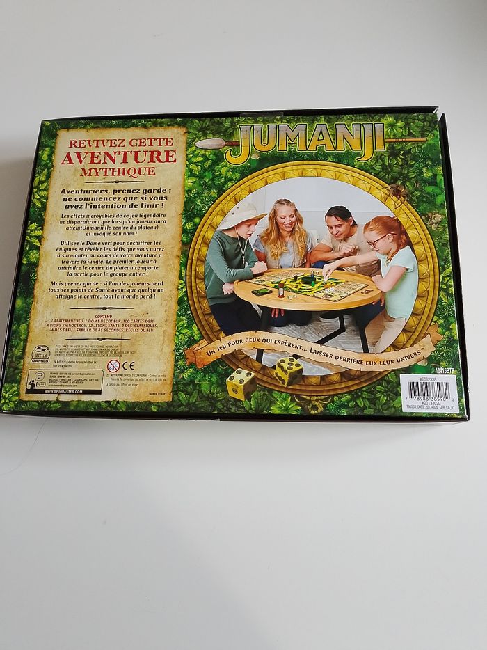 Jumanji spin Master games complet - photo numéro 2
