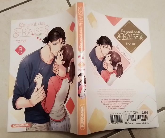 Manga "le goût des fraises" n°3 de Irono - photo numéro 3