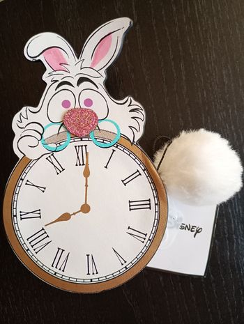 Porte monnaie Disney Alice aux pays des merveilles Lapin blanc