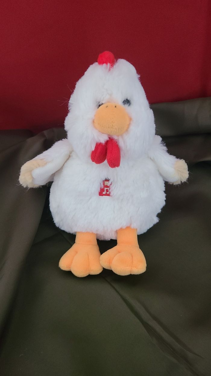 Les Pakidoo sonores 15 cm - poule blanche gipsy - photo numéro 2