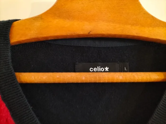 Pull celio rouge - photo numéro 2