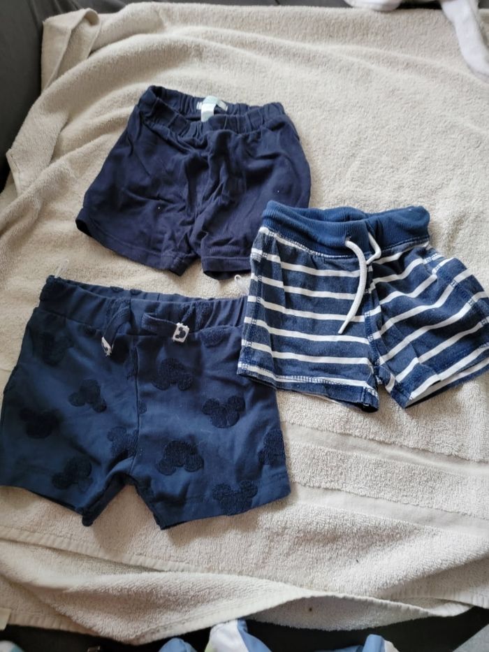 Lot de 4 shorts 6 mois garçon