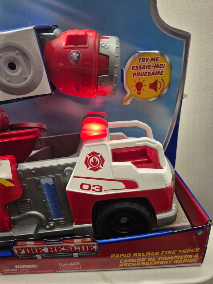 La Pat' Patrouille - Camion de pompiers Deluxe - photo numéro 2