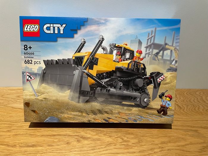 Lego City 60466 Le bulldozer jaune - photo numéro 2