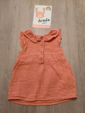 Robe corail 3 mois