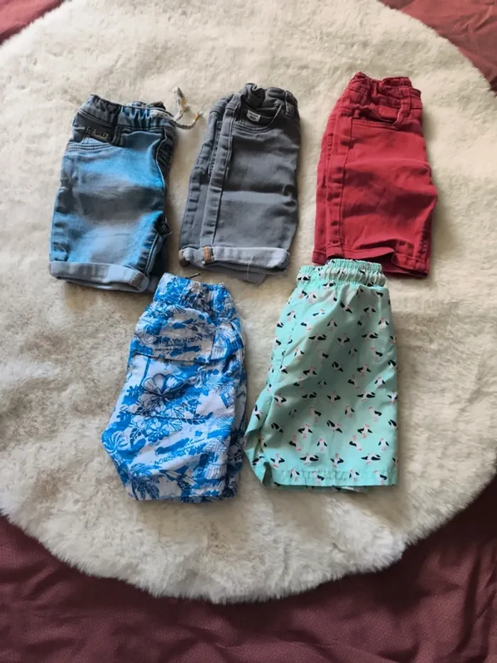 Lot short garçon