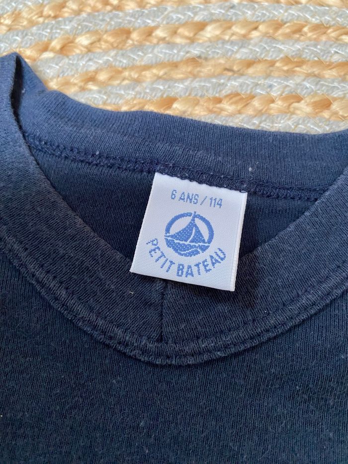 Vintage années 90 - t shirt Petit Bateau - photo numéro 2