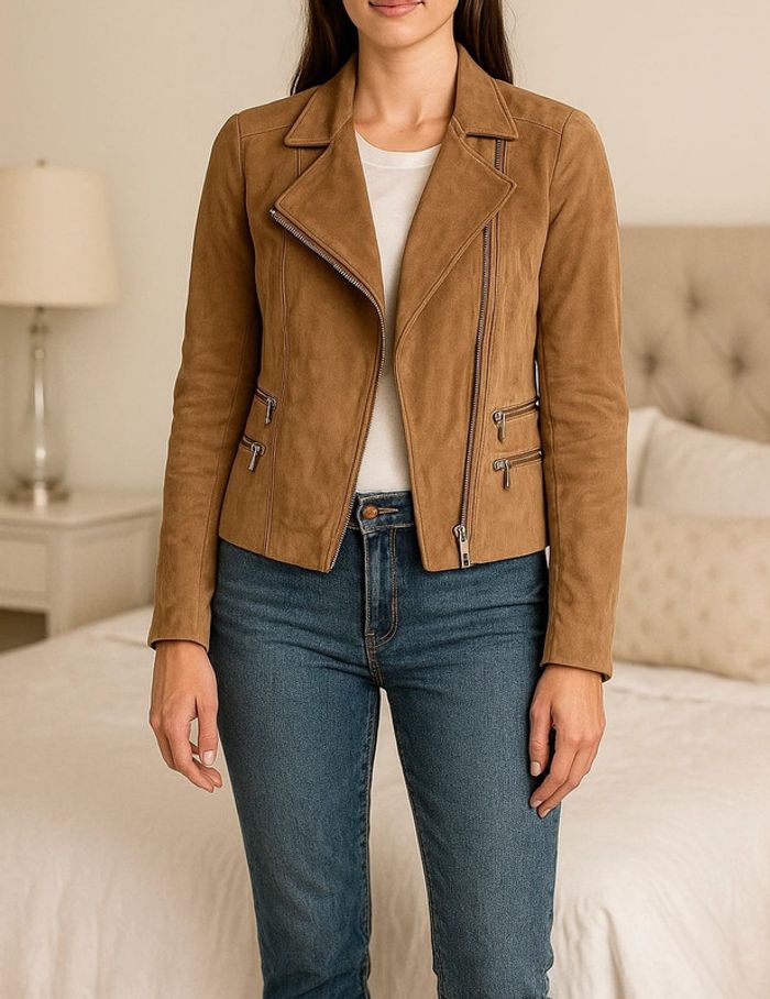 Veste en daim