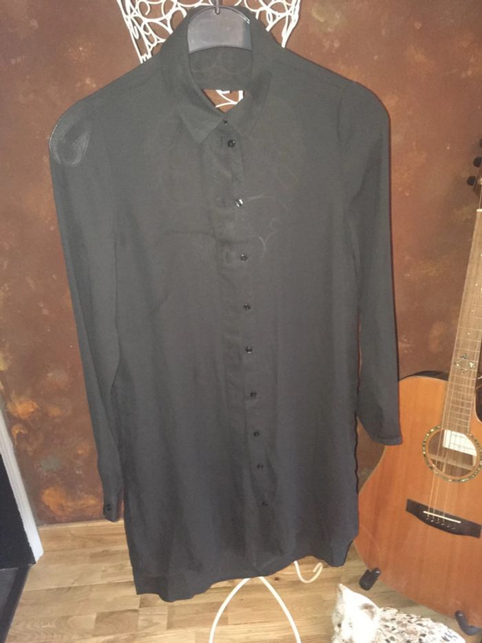 Belle chemise noire vero moda nickel xs - photo numéro 3