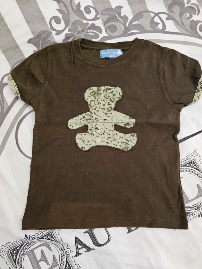 2 tee shirt Marese et Lulu castagnette 4 ans - photo numéro 5