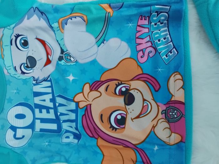 Pyjama polaire fille paw patrol, neuf avec étiquettes - photo numéro 2