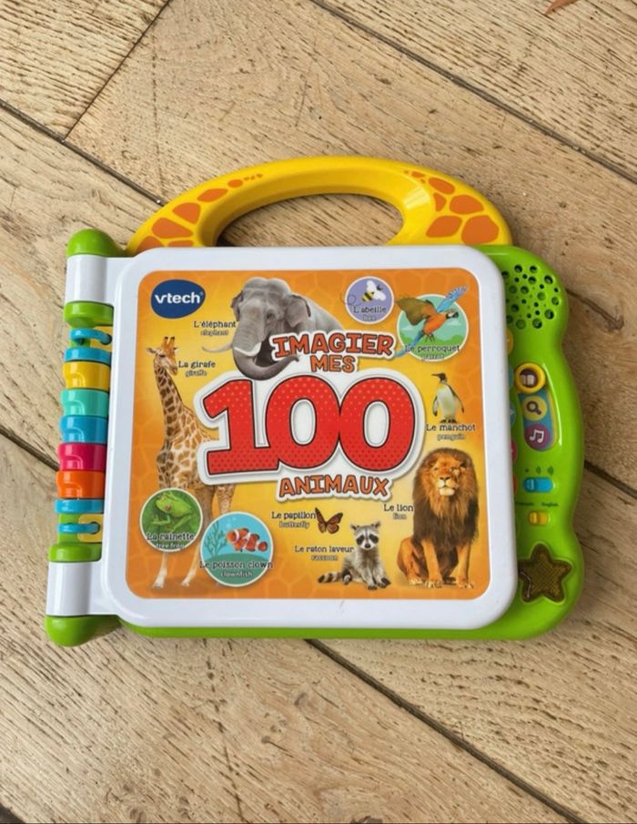 Imagier des 100 animaux interactif