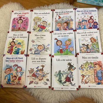 Livres BD Max et Lili