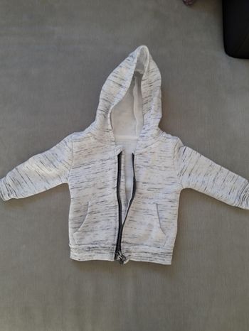 Veste zippée 6-9 mois
