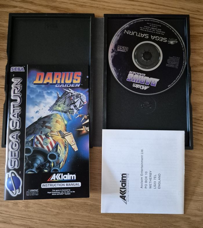 Jeu SEGA Saturn - Darius Gaiden - PAL Fr / Euro - Complet - photo numéro 7