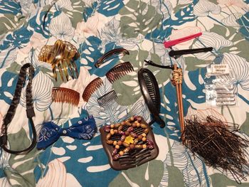 Lot de pinces et accessoires pour cheveux