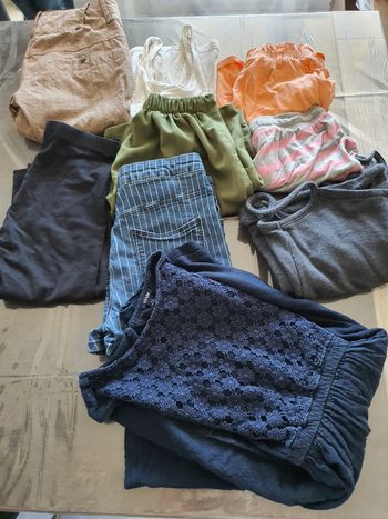 Lot de 9 vêtements été