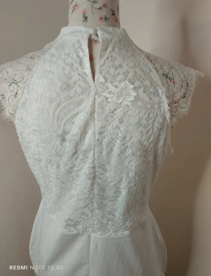 Magnifique robe avec dentelle taille XL - photo numéro 5