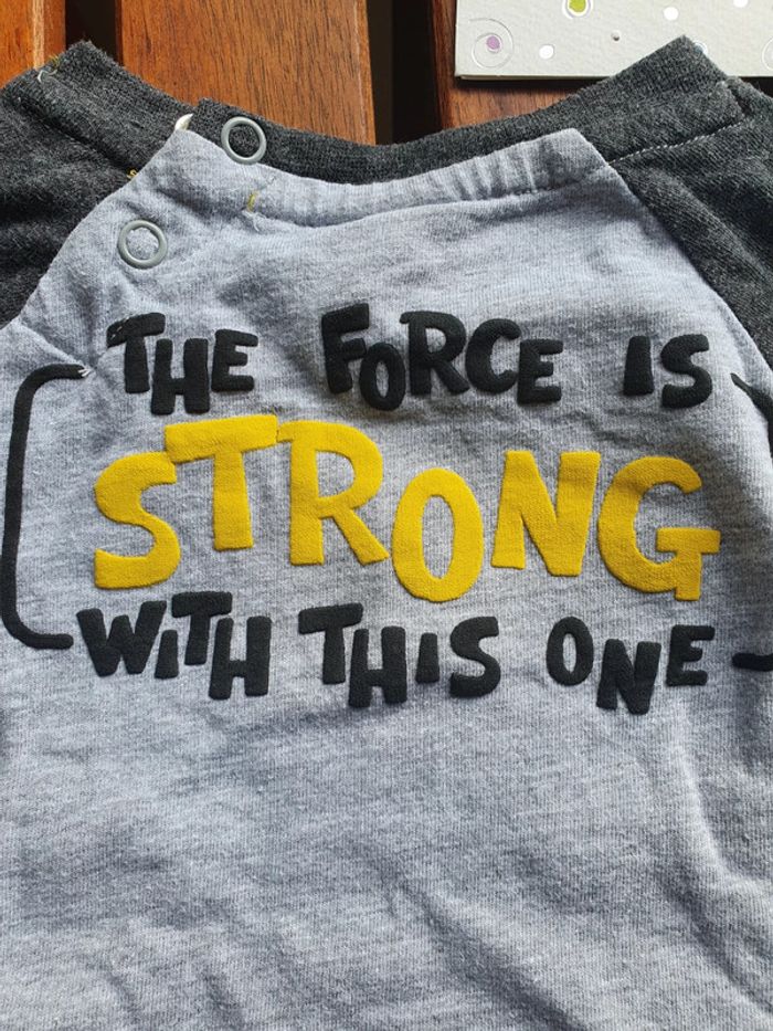 T-shirt manches longues Star Wars 6 mois Disney - photo numéro 6