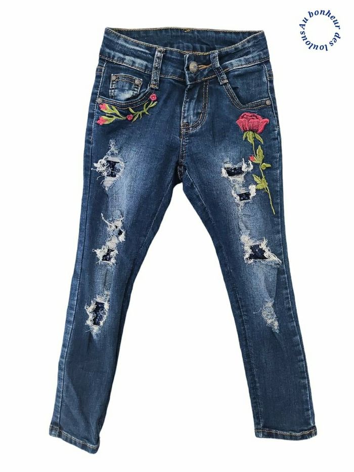 4 ans fille pantalon jean