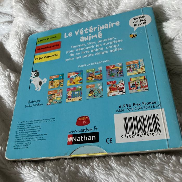 Livre le vétérinaire animé, Nathan - photo numéro 2
